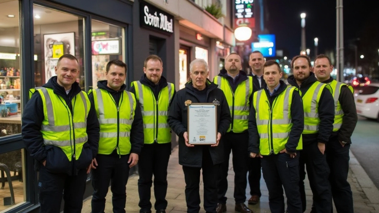 Leeds Street Marshals Earn Praise for Heroic Life-Saving Act