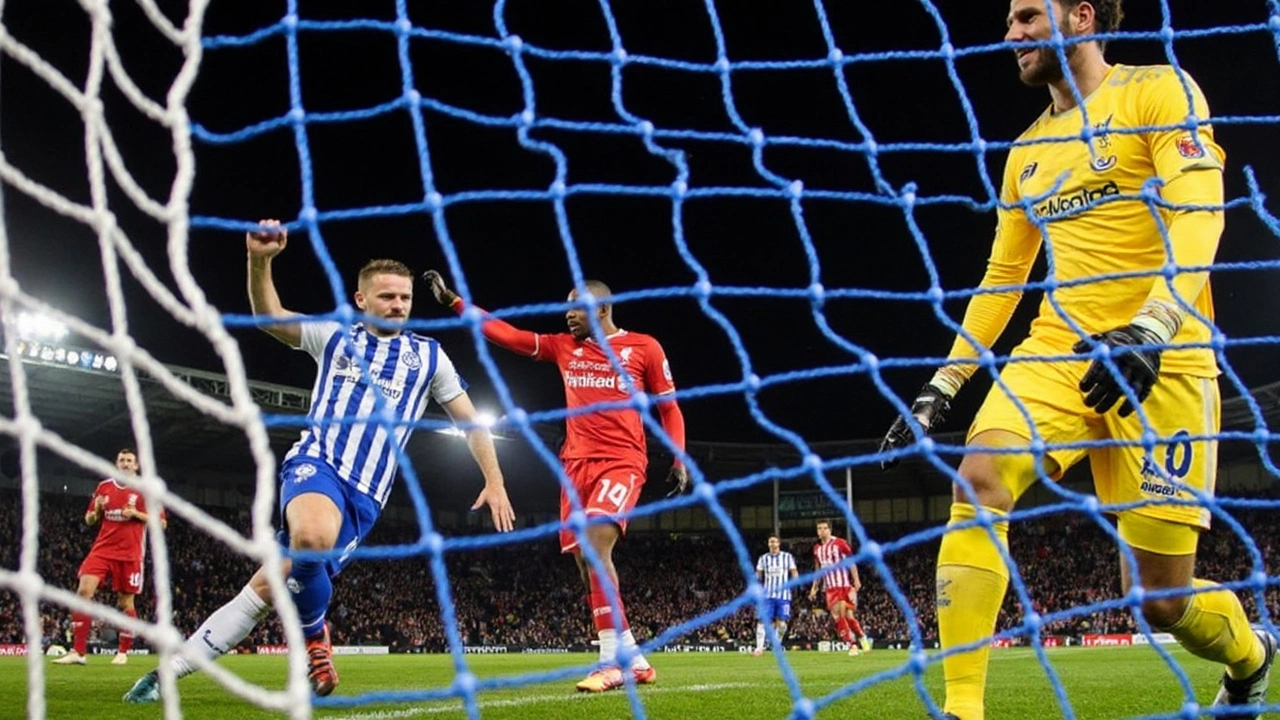 Brighton Stun Liverpool With Late Winner to Keep European Dreams Alive